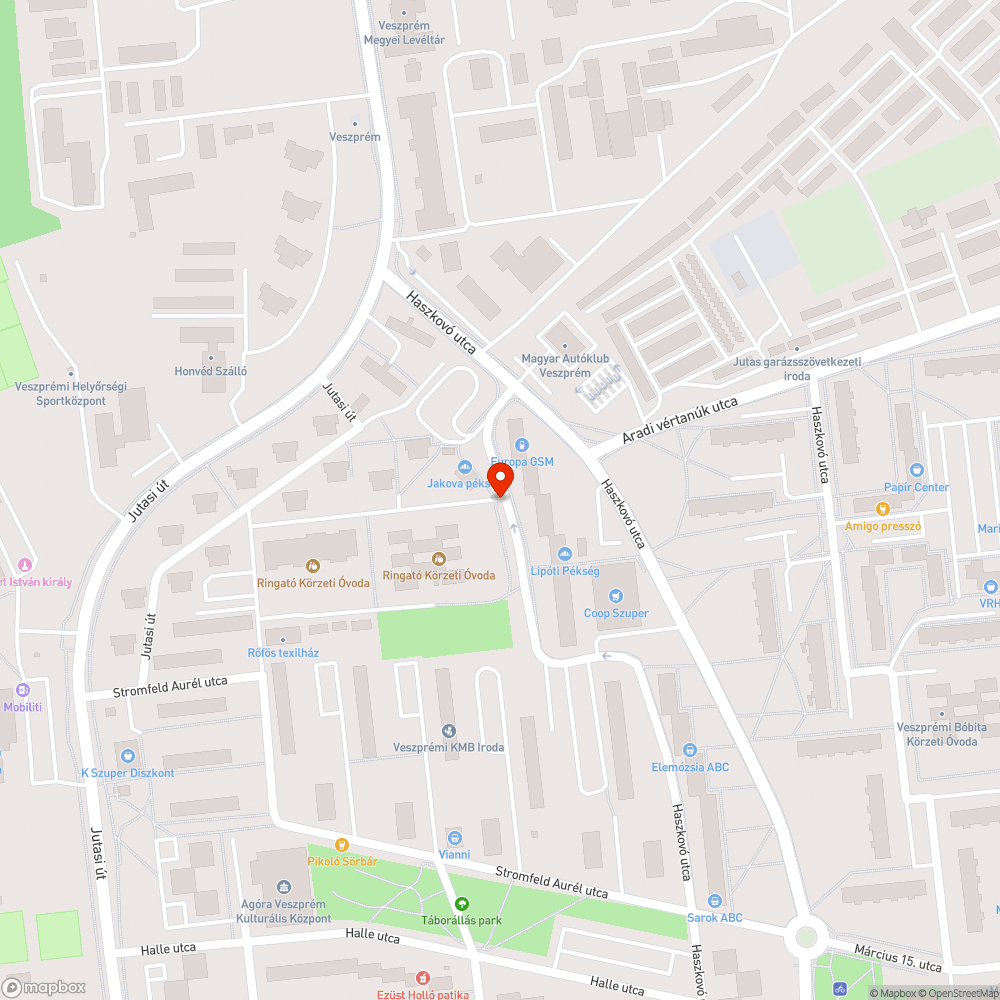 Hulladékgyűjtő sziget bejelentés helye