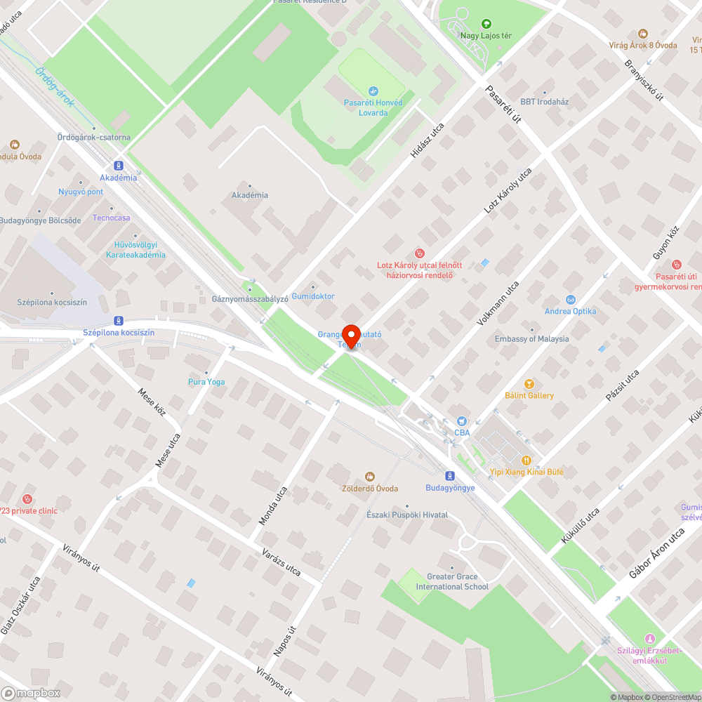 Zöldhulladék és szemét bejelentés helye