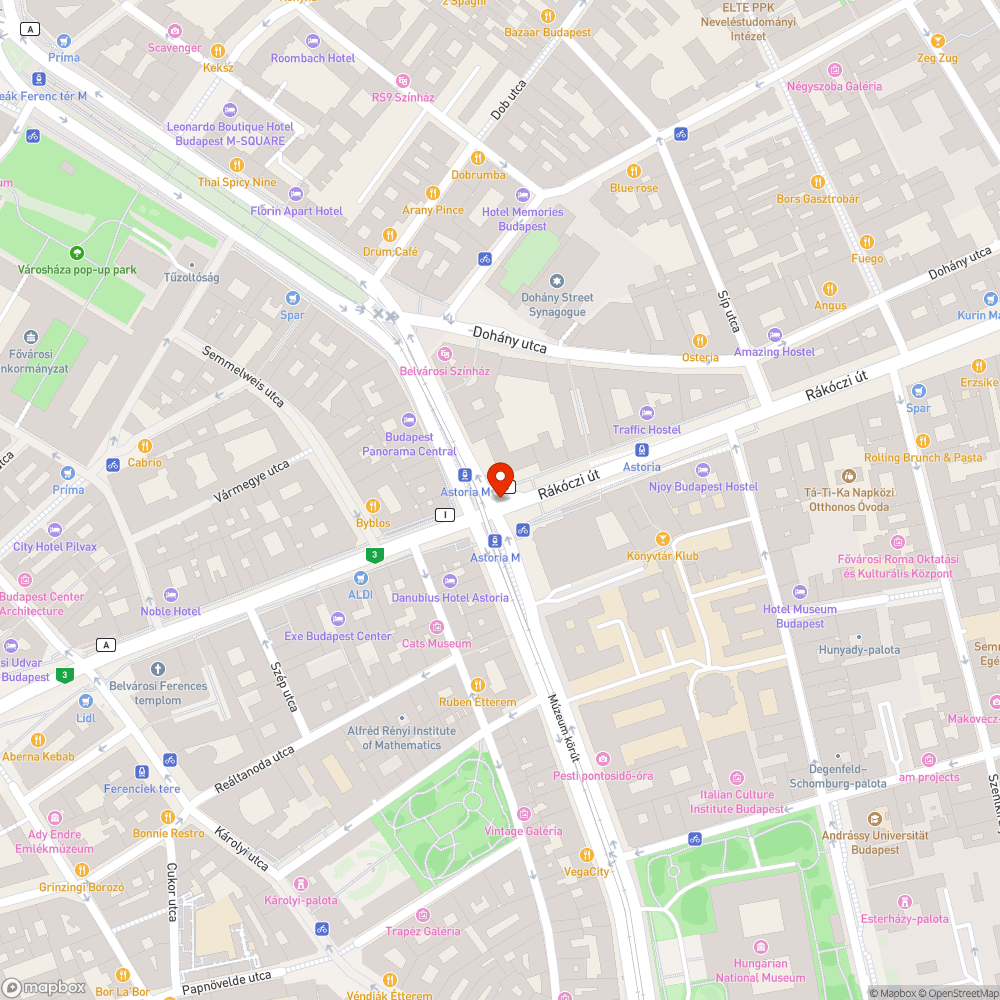 Melyik kijárat? bejelentés helye