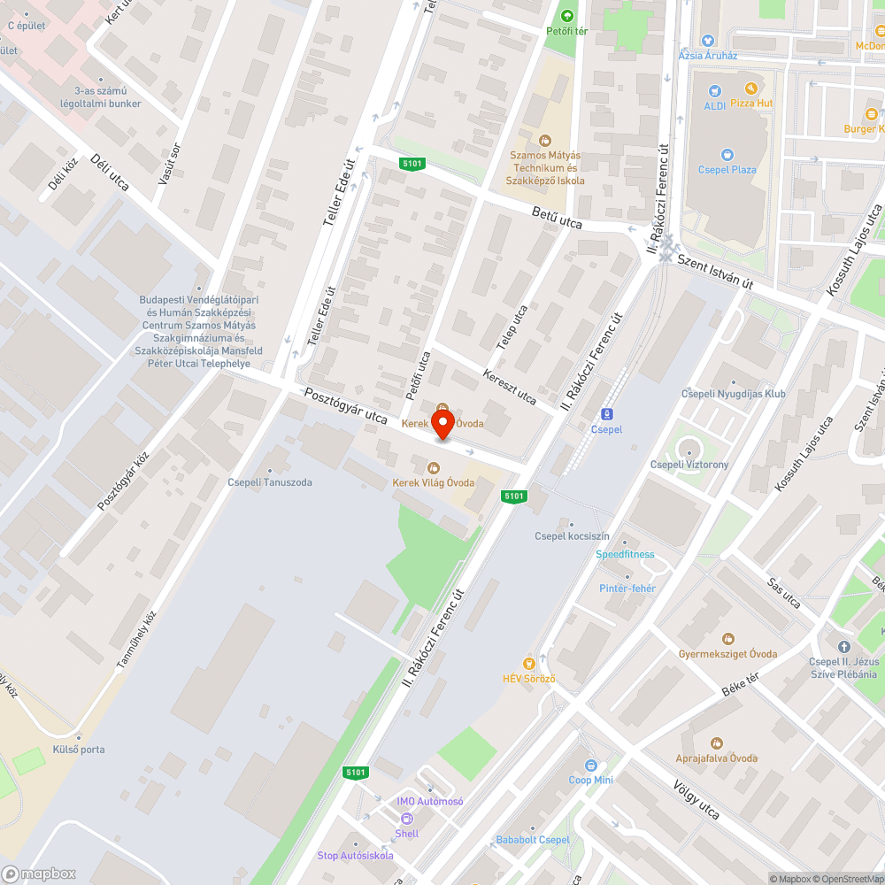 Hiányzó fényterelő bejelentés helye