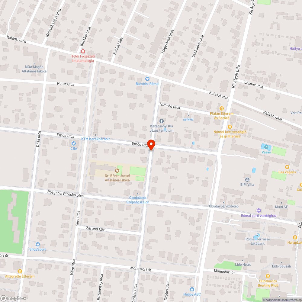 Tábla hiányzik bejelentés helye