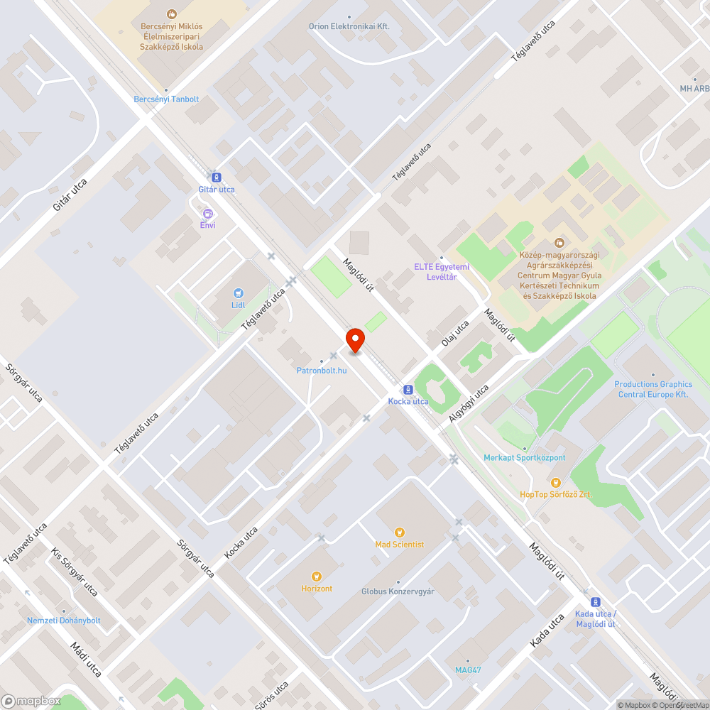 Beton tömb padmaradvány bejelentés helye