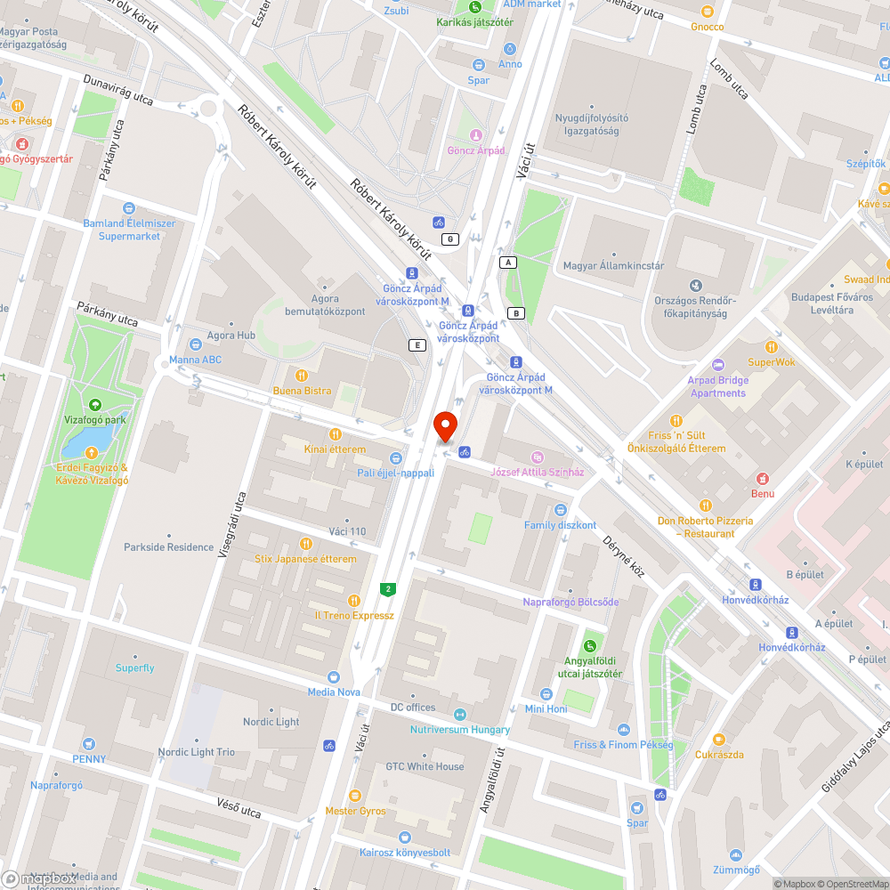 Megszűnt kerékpárút bejelentés helye