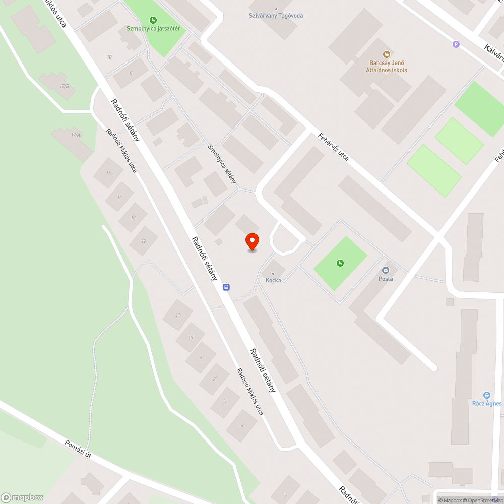 Földből kiálló vasdarab bejelentés helye