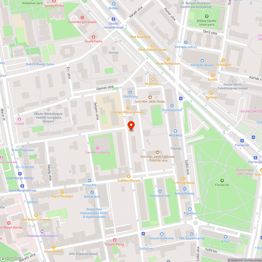 Száraz faág bejelentés helye