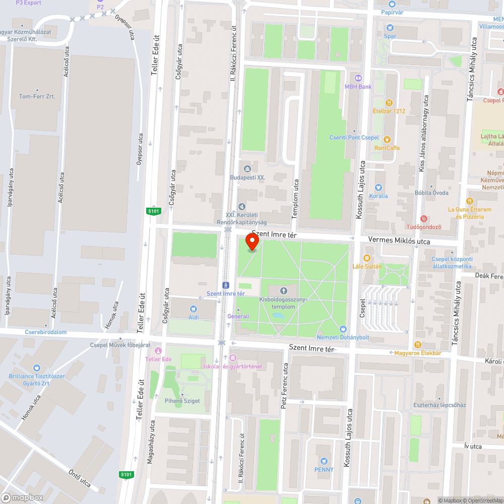 Nem működő szökőkút bejelentés helye