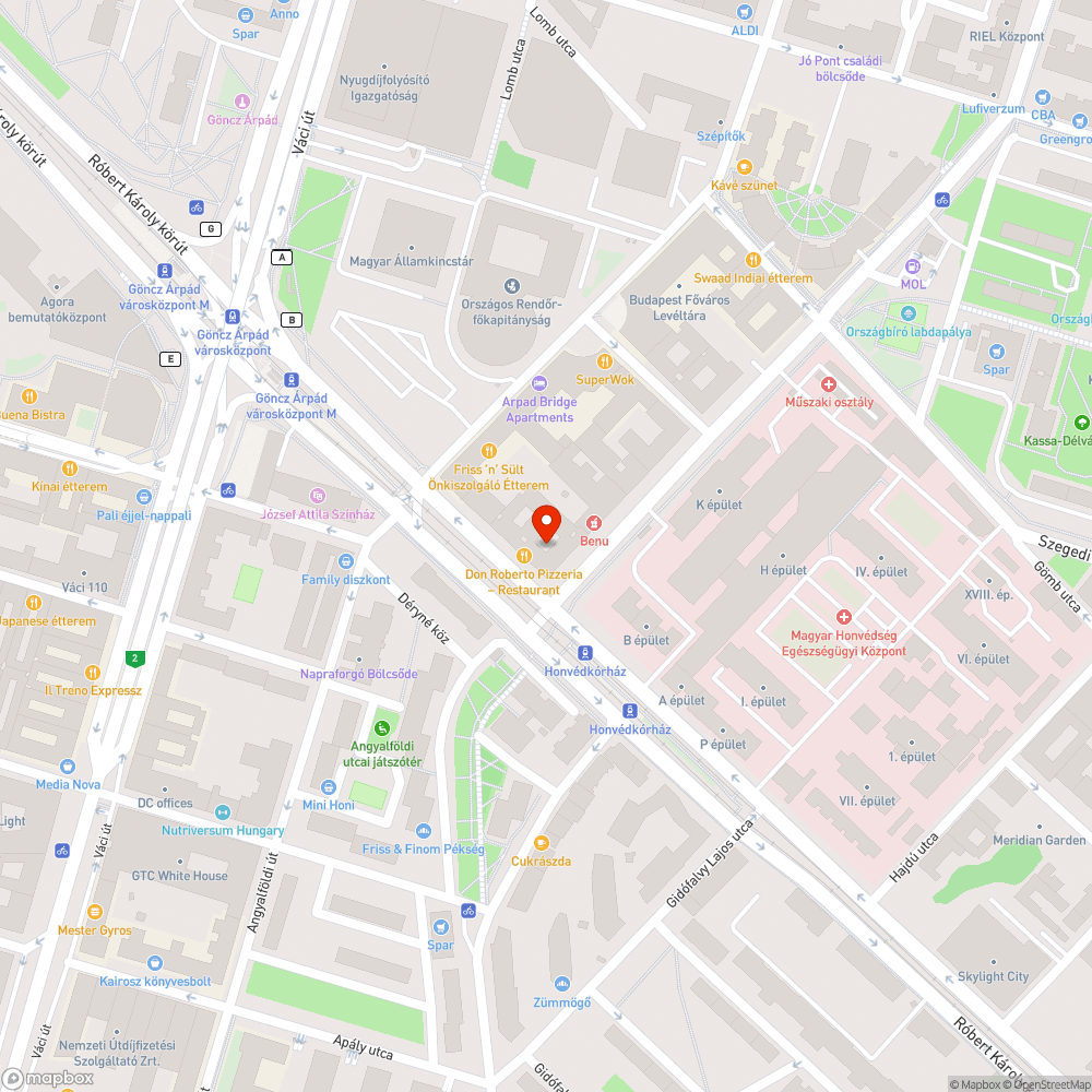 Illegális reklámmolinó bejelentés helye