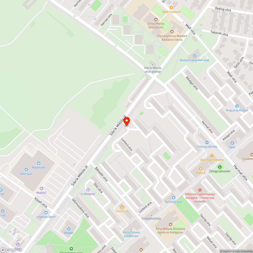 Lassan nem látható, korlátozott 30-as övezet tábla bejelentés helye