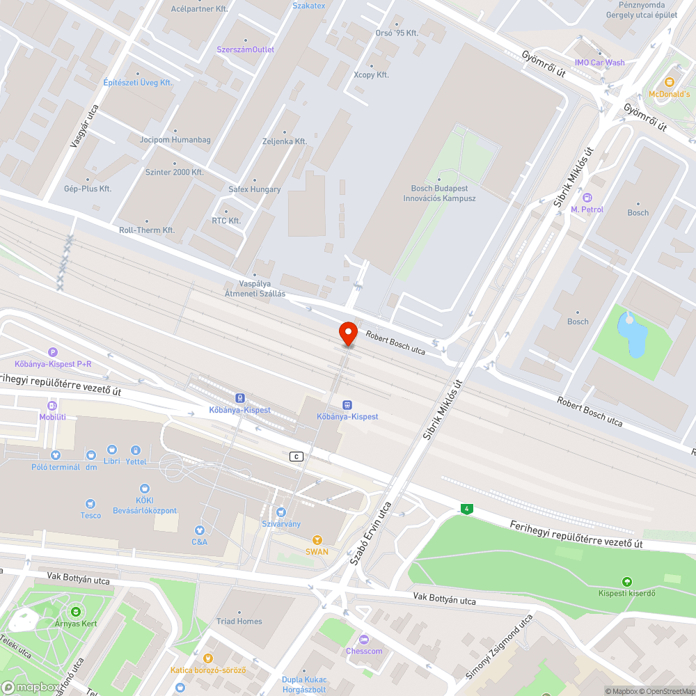 KöKi MÁV gyalogos felüljárón éjjel-nappal üzemel a világítás bejelentés helye