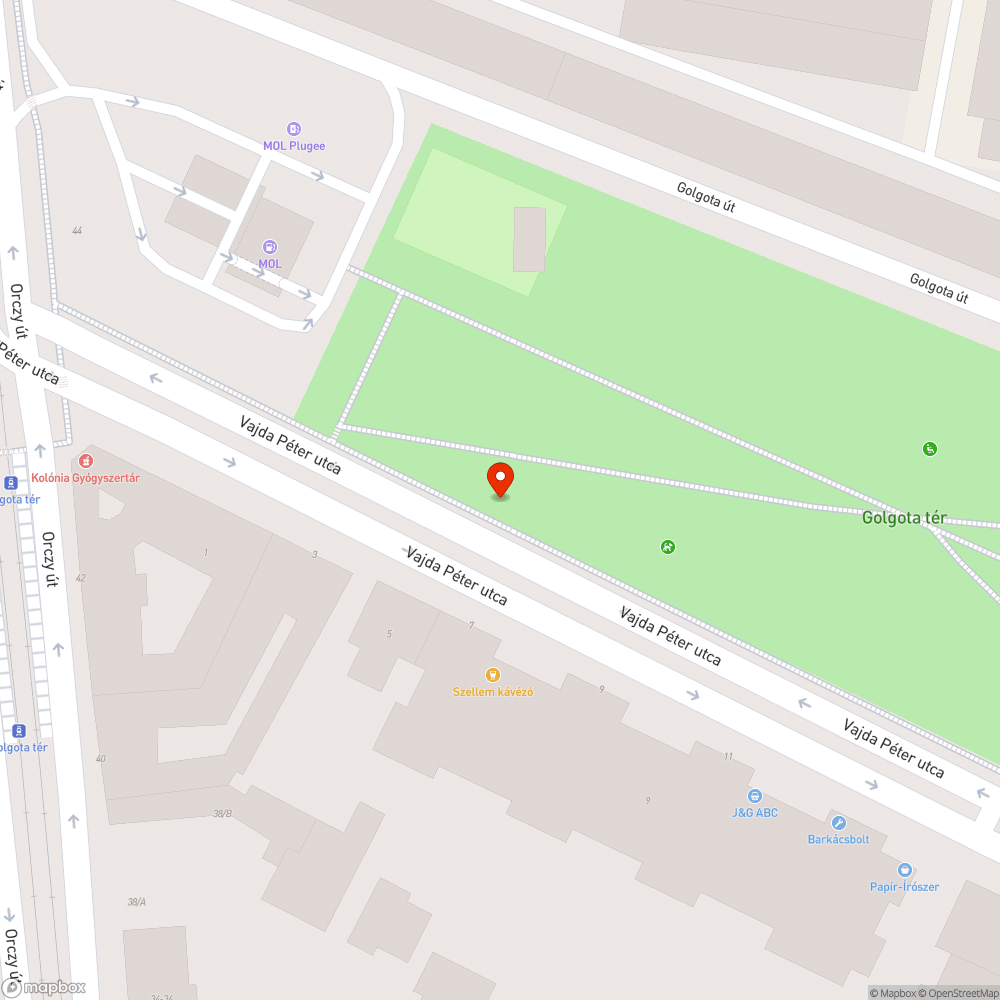 Elhullott madár bejelentés helye