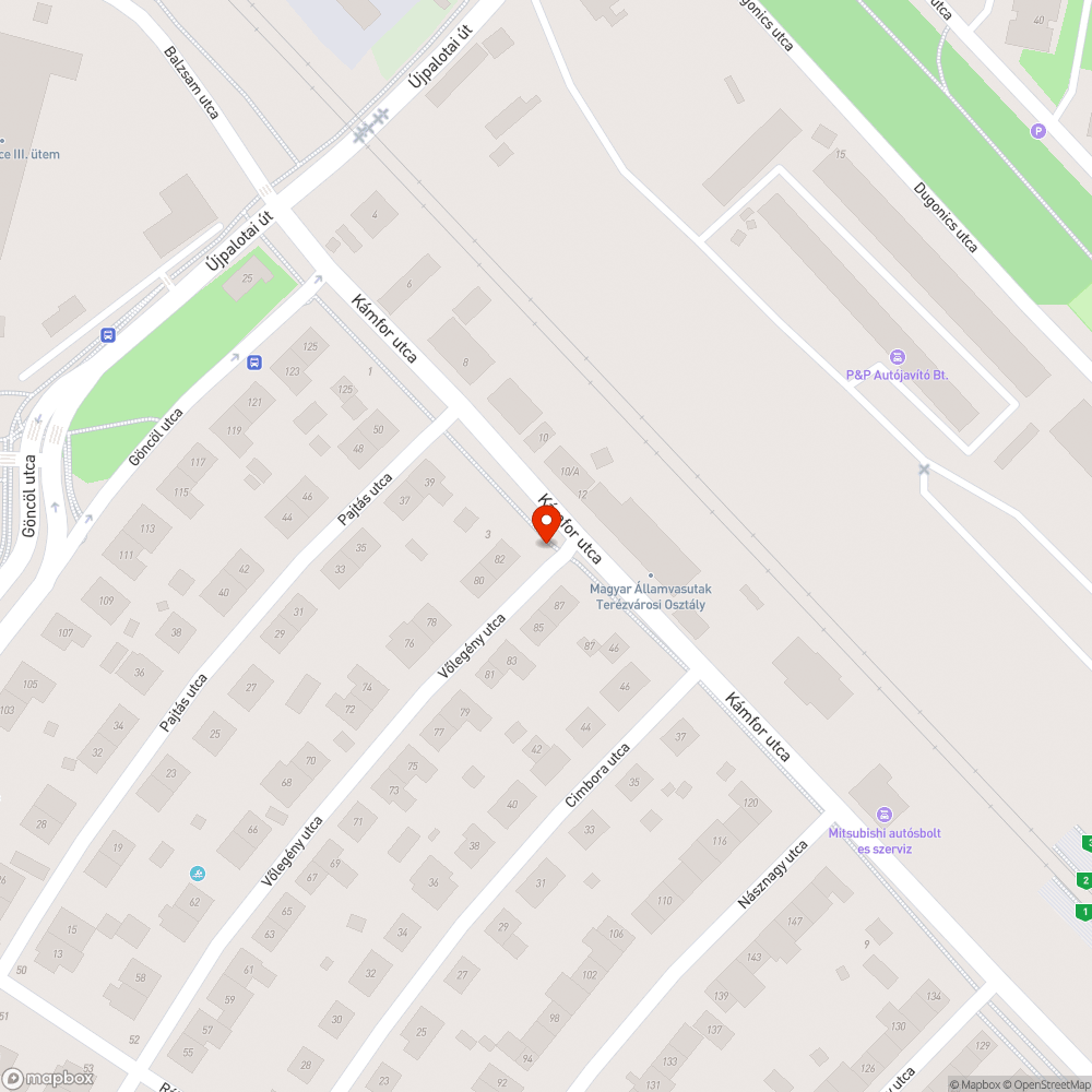 Hiányzó "lakó-pihenő zóna" kezdete tábla bejelentés helye