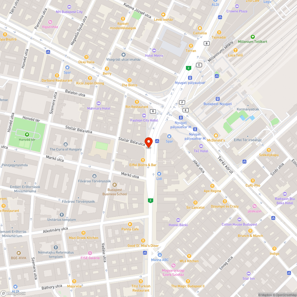 Plakátmaradvány bejelentés helye