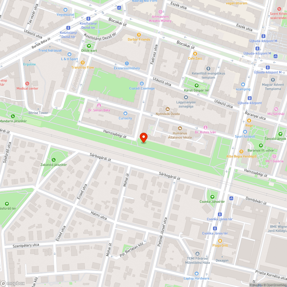 Kiszàradó, frissen ültetett fàk bejelentés helye