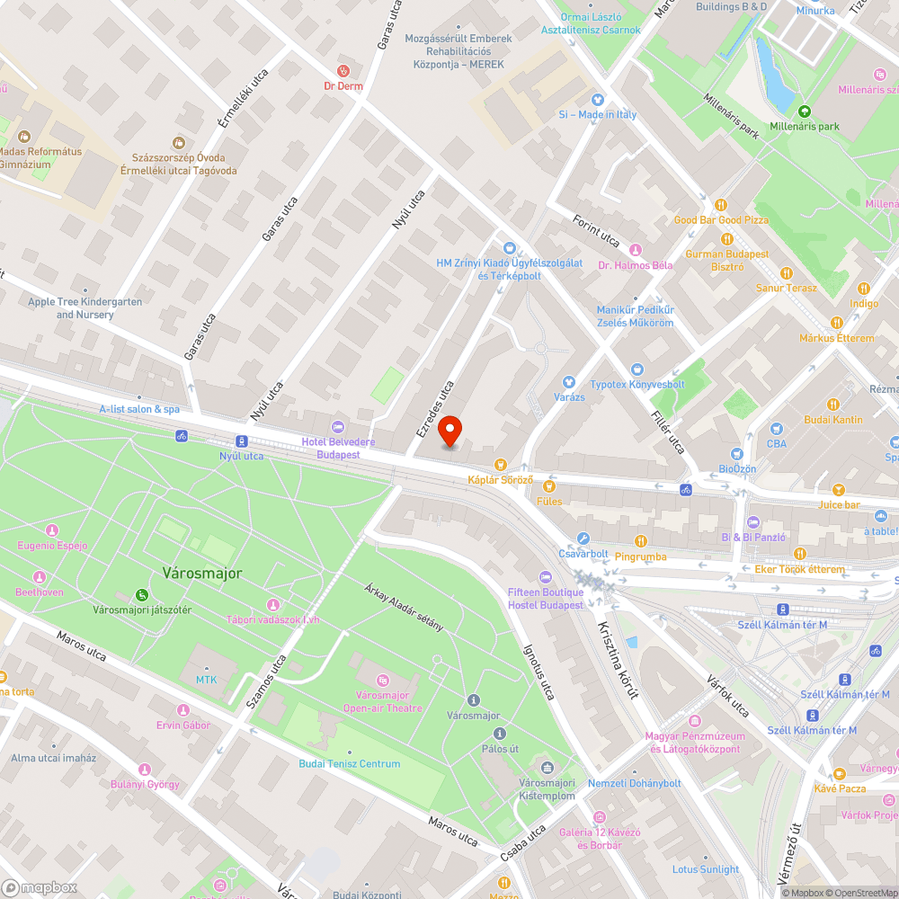 Nyitott elektromos szekrény bejelentés helye