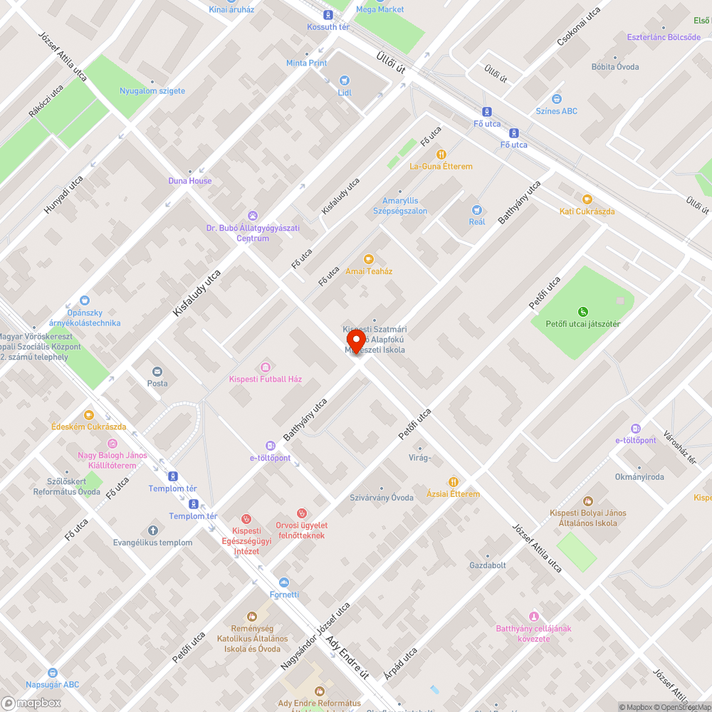 Kidölt tábla bejelentés helye