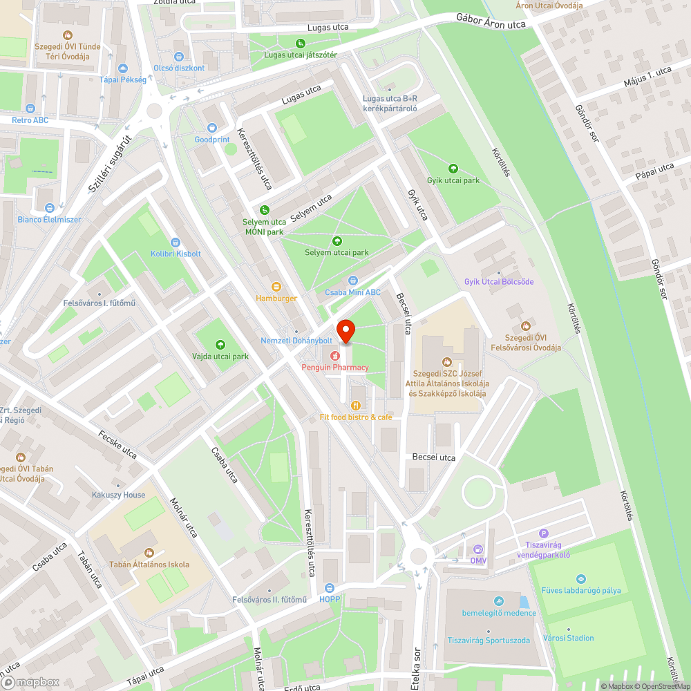 Parkolóhely foglalás bejelentés helye