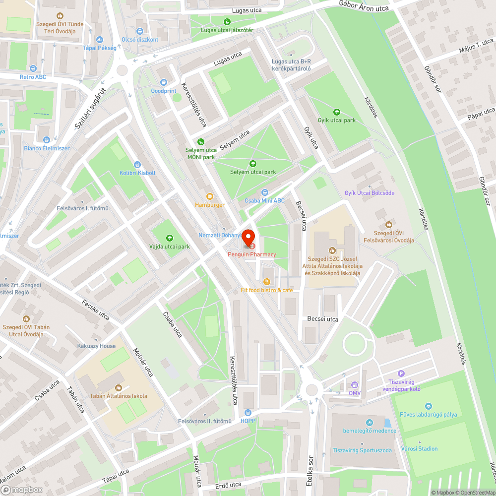 Parkolóhely foglalás bejelentés helye