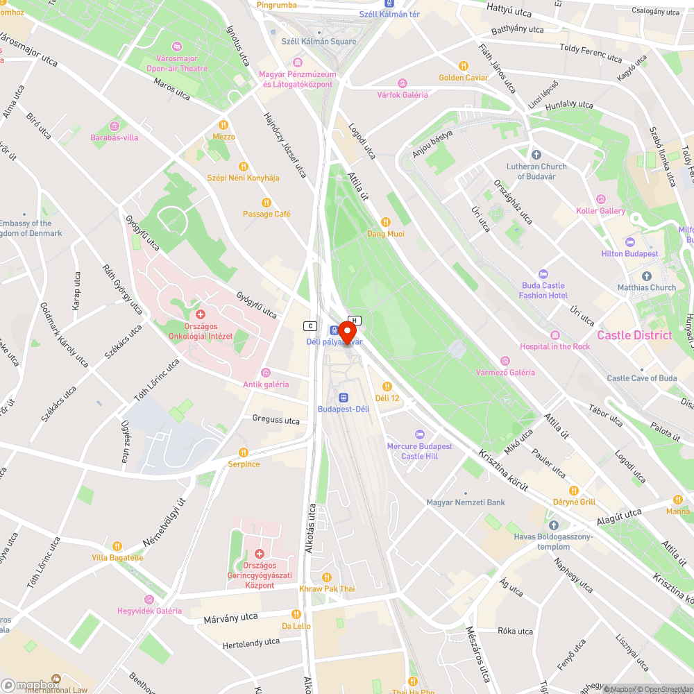 Szétesett lépcsőfok bejelentés helye