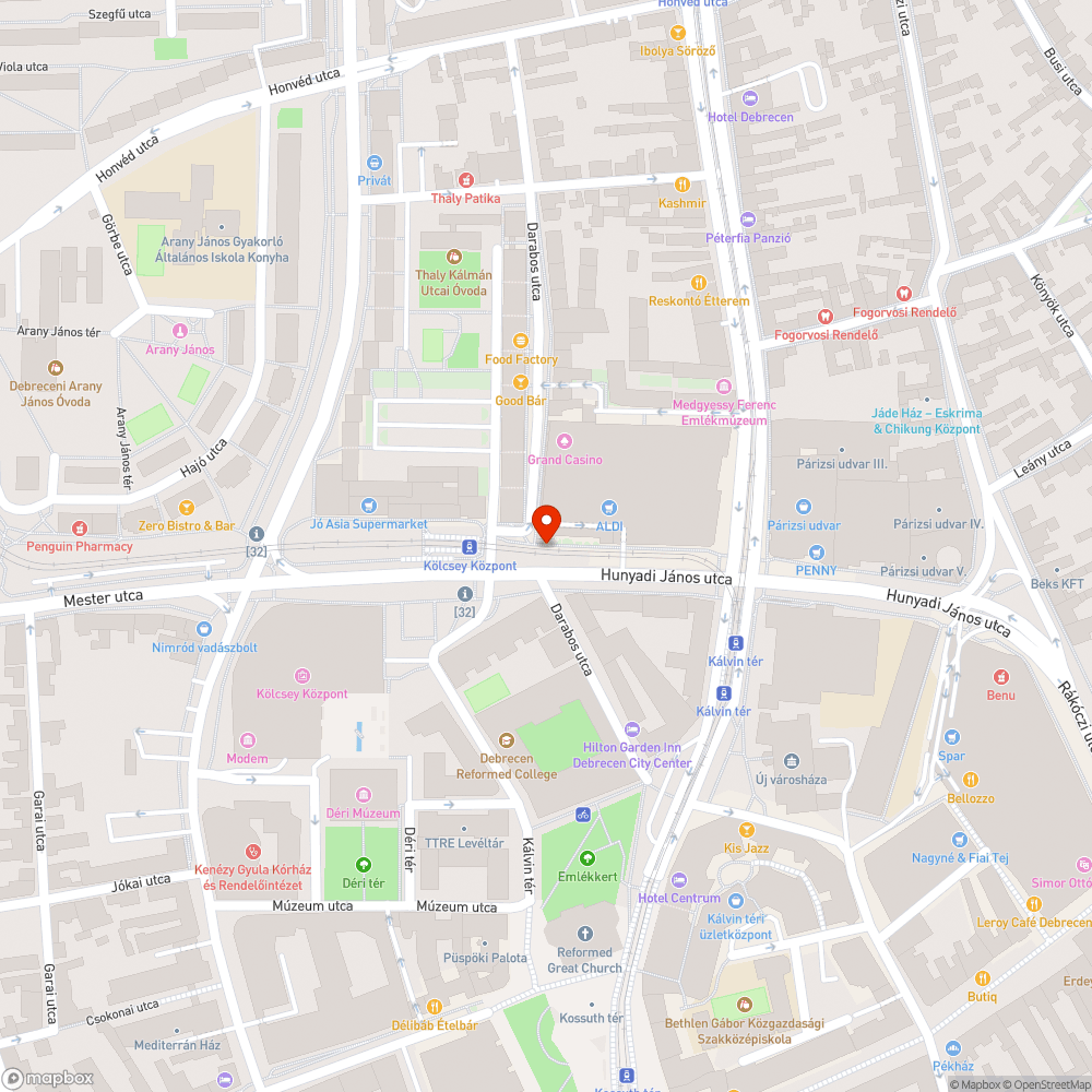 Hiányzó fedél a Pláza előtti Járdán bejelentés helye