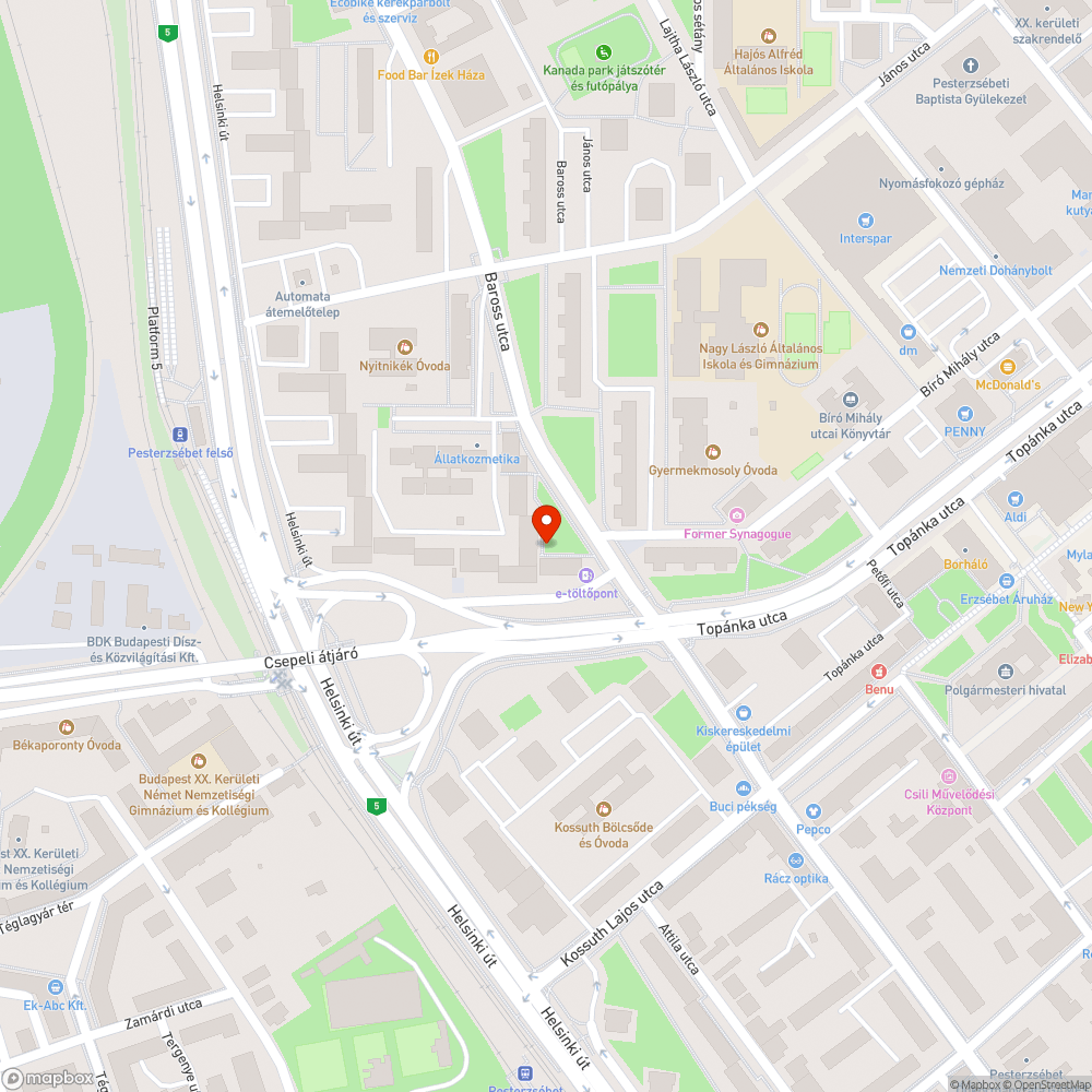 Biztonsági kameraoszlop rögzítési hiba bejelentés helye