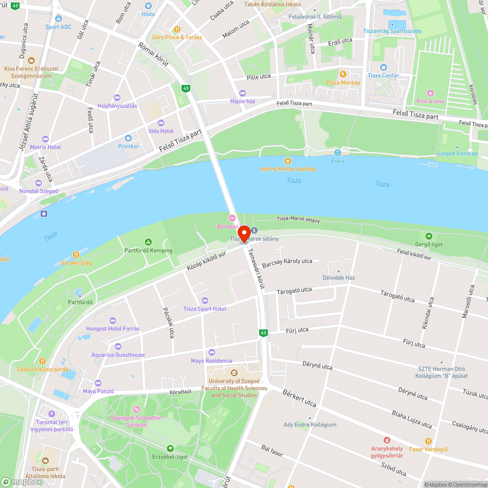 Obszcén graffiti a Bertalan híd hídfőjén bejelentés helye