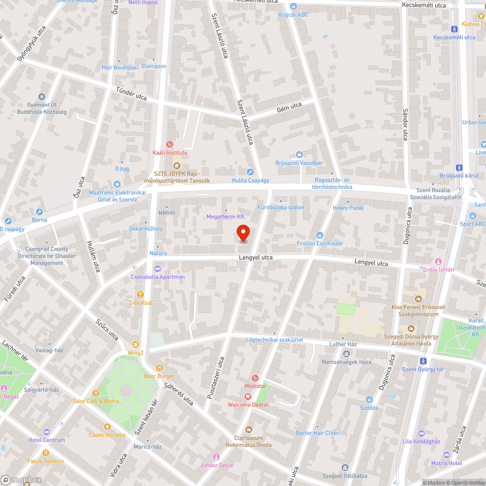 Kidöntött tábla - Lengyel/Pusztaszeri u. sarka bejelentés helye