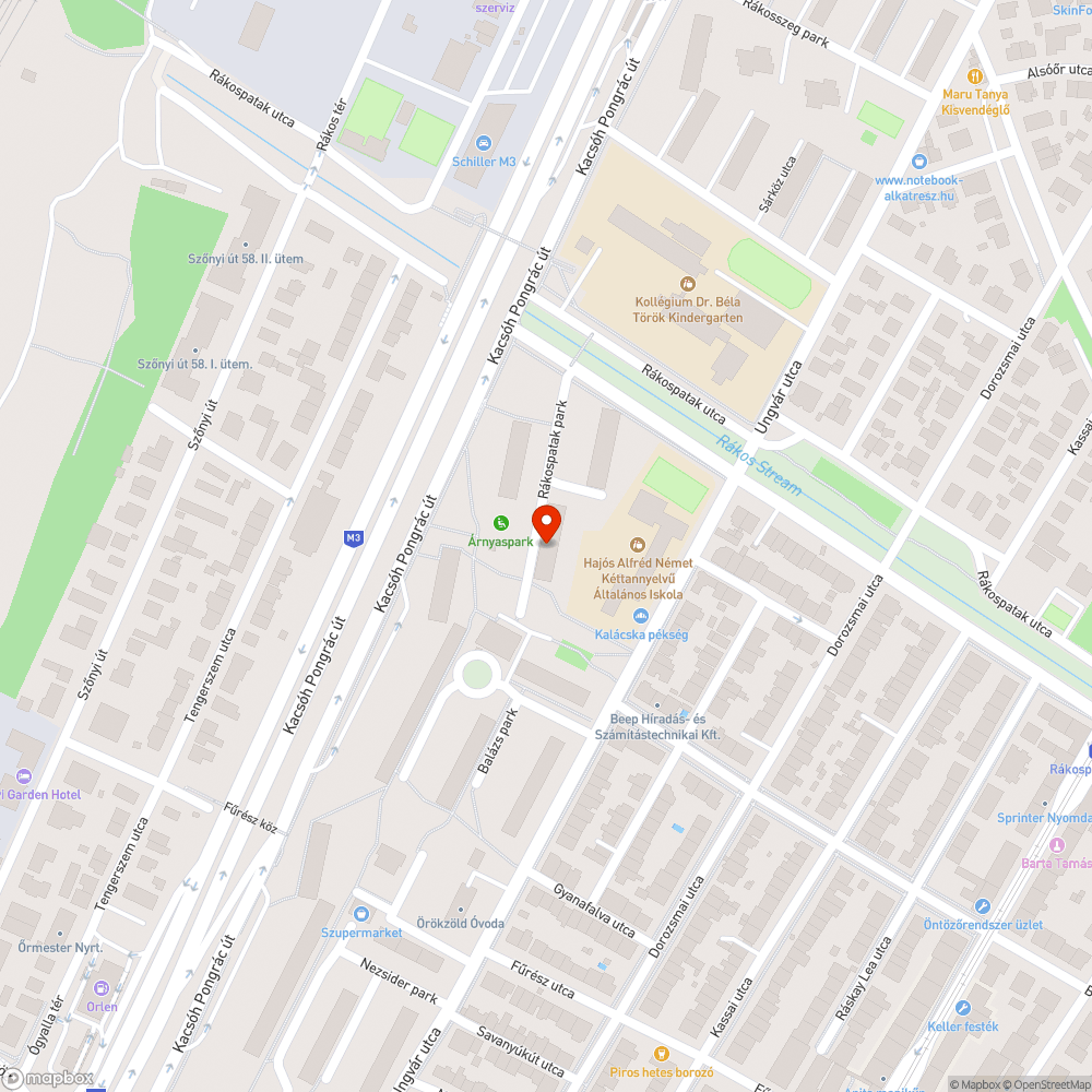 Zöldterületek parkolás bejelentés helye