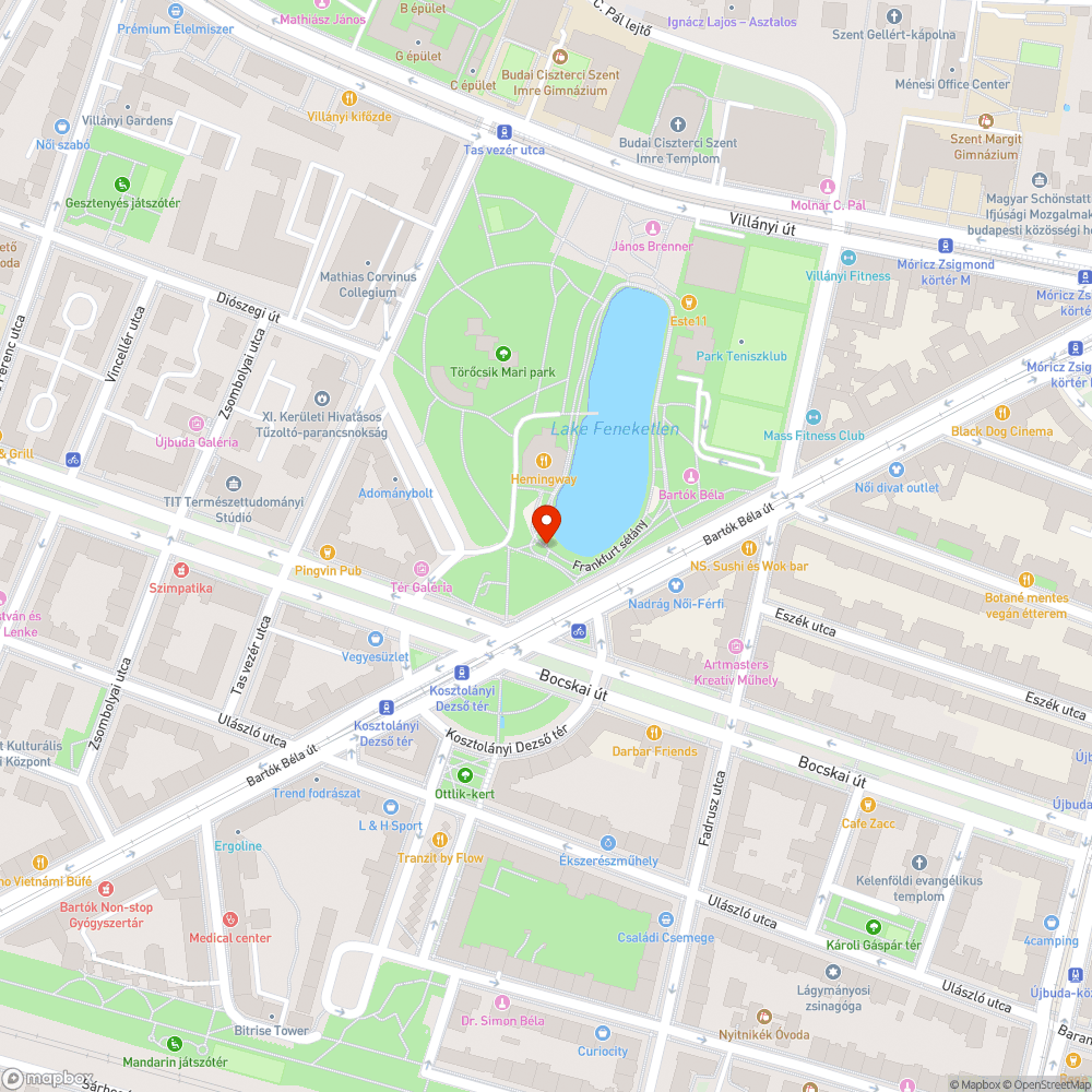 Járda és rámpa a Feneketlen-tónál 2. bejelentés helye