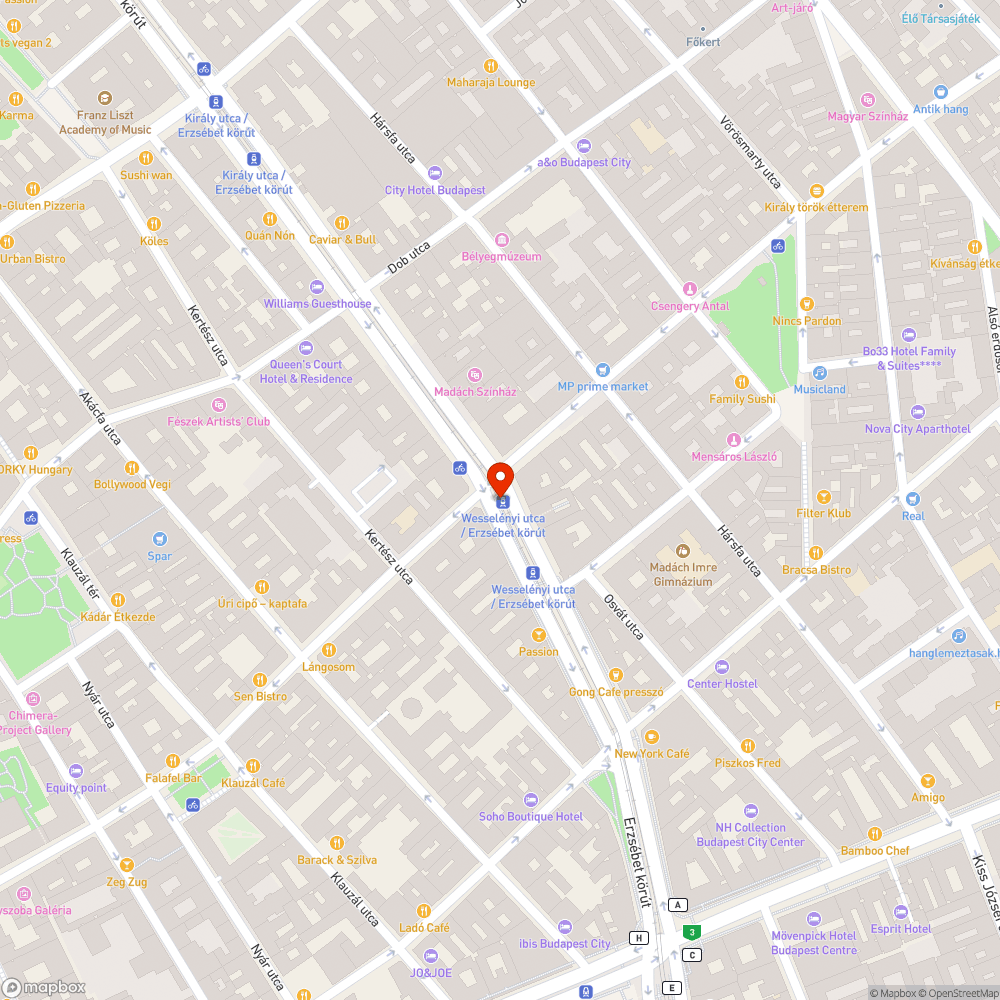 Firkás váró bejelentés helye