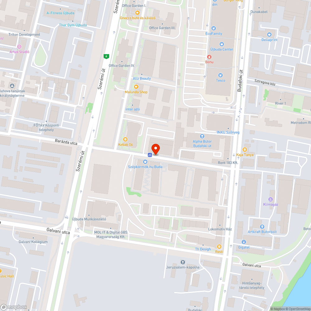 Elhagyott autók bejelentés helye