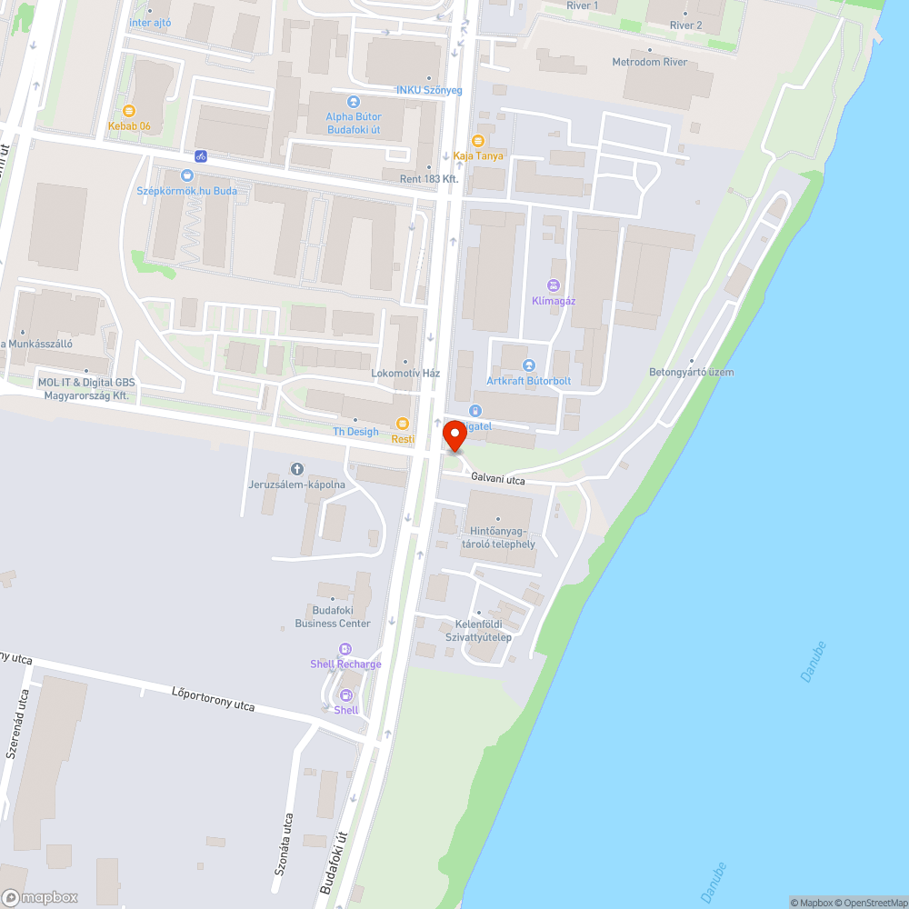 Elhagyott furgon bejelentés helye