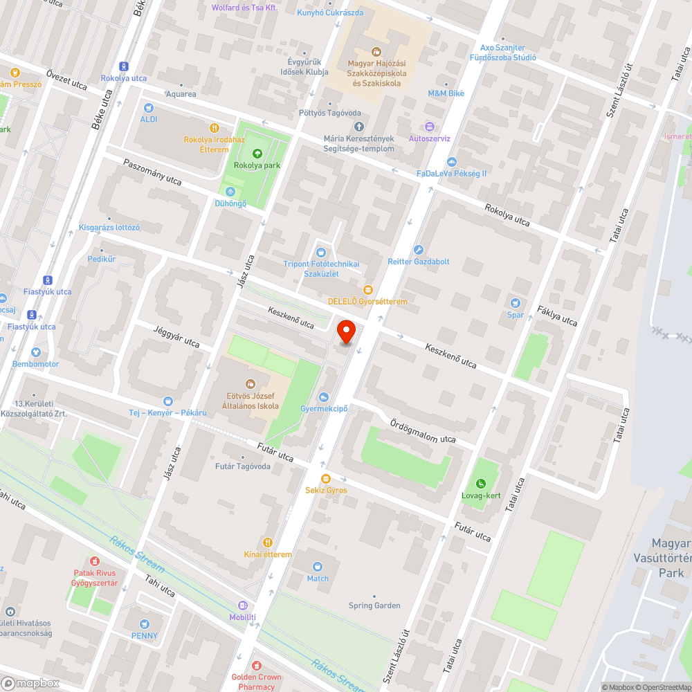 Sérült fa bejelentés helye