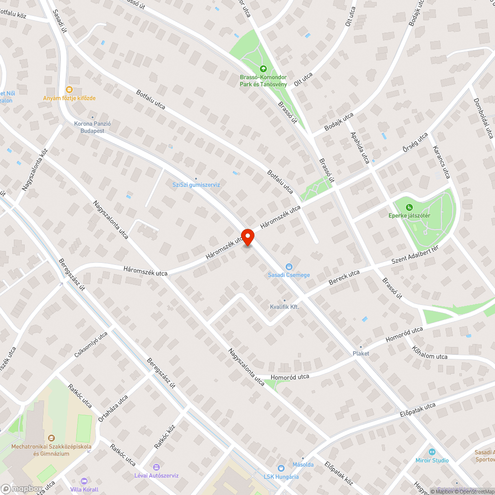 Sasadi út 92. tábla nem látszik bejelentés helye