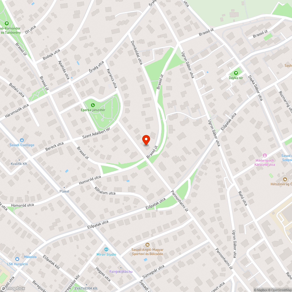 2001-es kék CHRYSLER a Pannonhalmi úton bejelentés helye