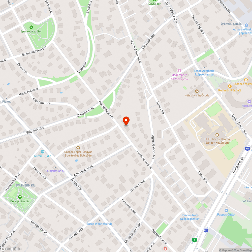 2004-es piros RENAULT THALIA a Pannonhalmi úton bejelentés helye