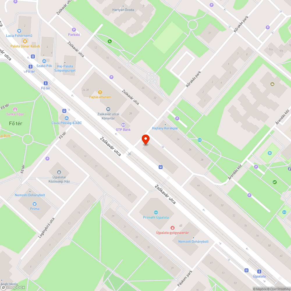 Buszmegálló pad kitörése bejelentés helye