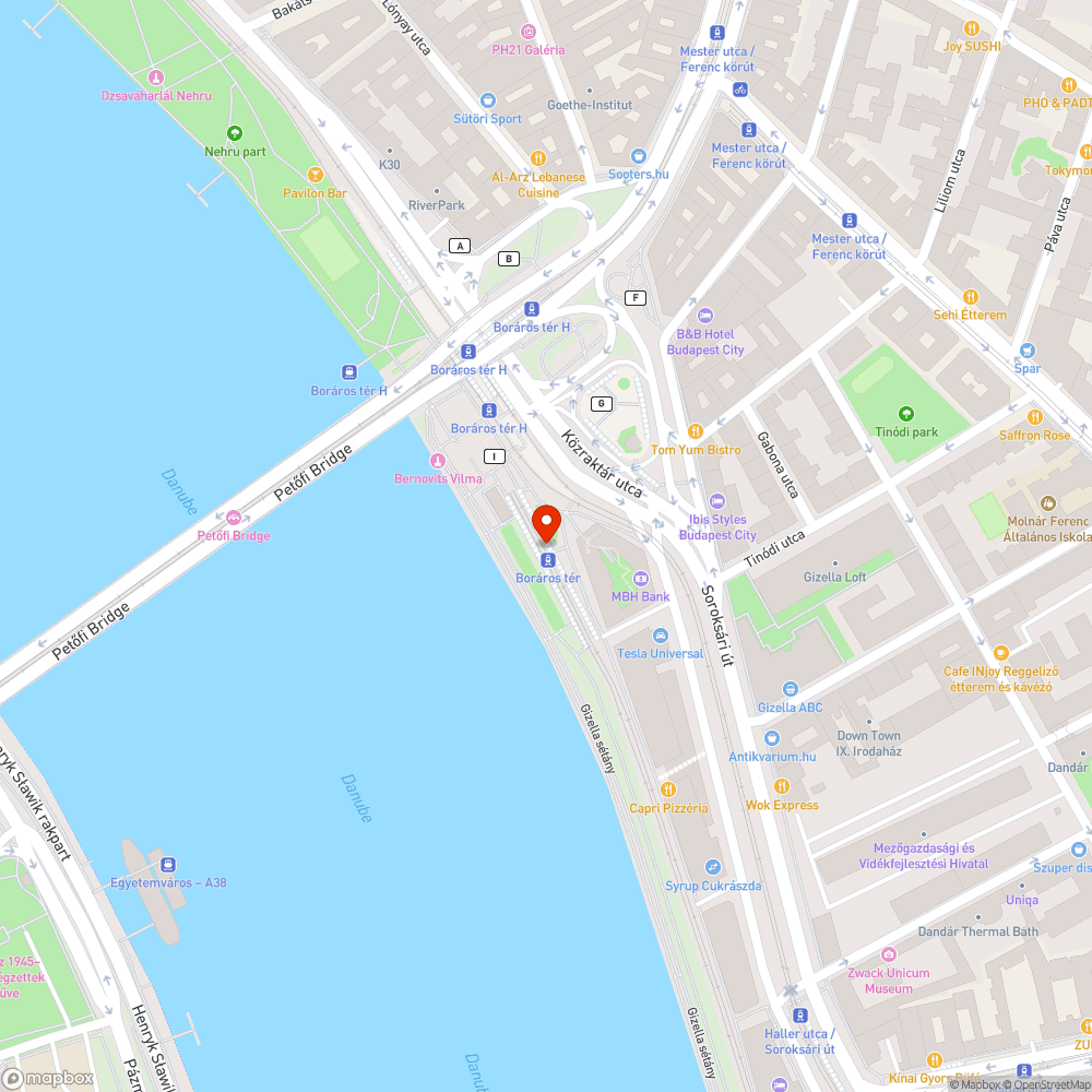 Csikkek a megállóban bejelentés helye