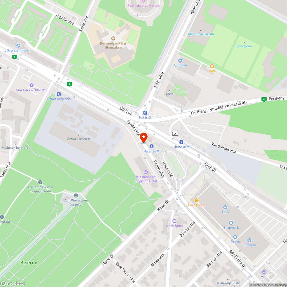 Gyalogosátkelő előtt nem működik a nyomógomb bejelentés helye