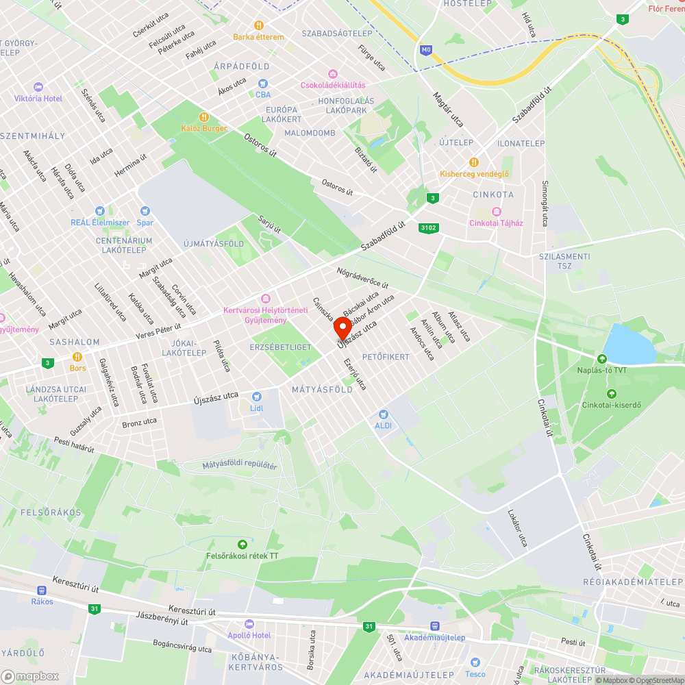 Macskatetem bejelentés helye