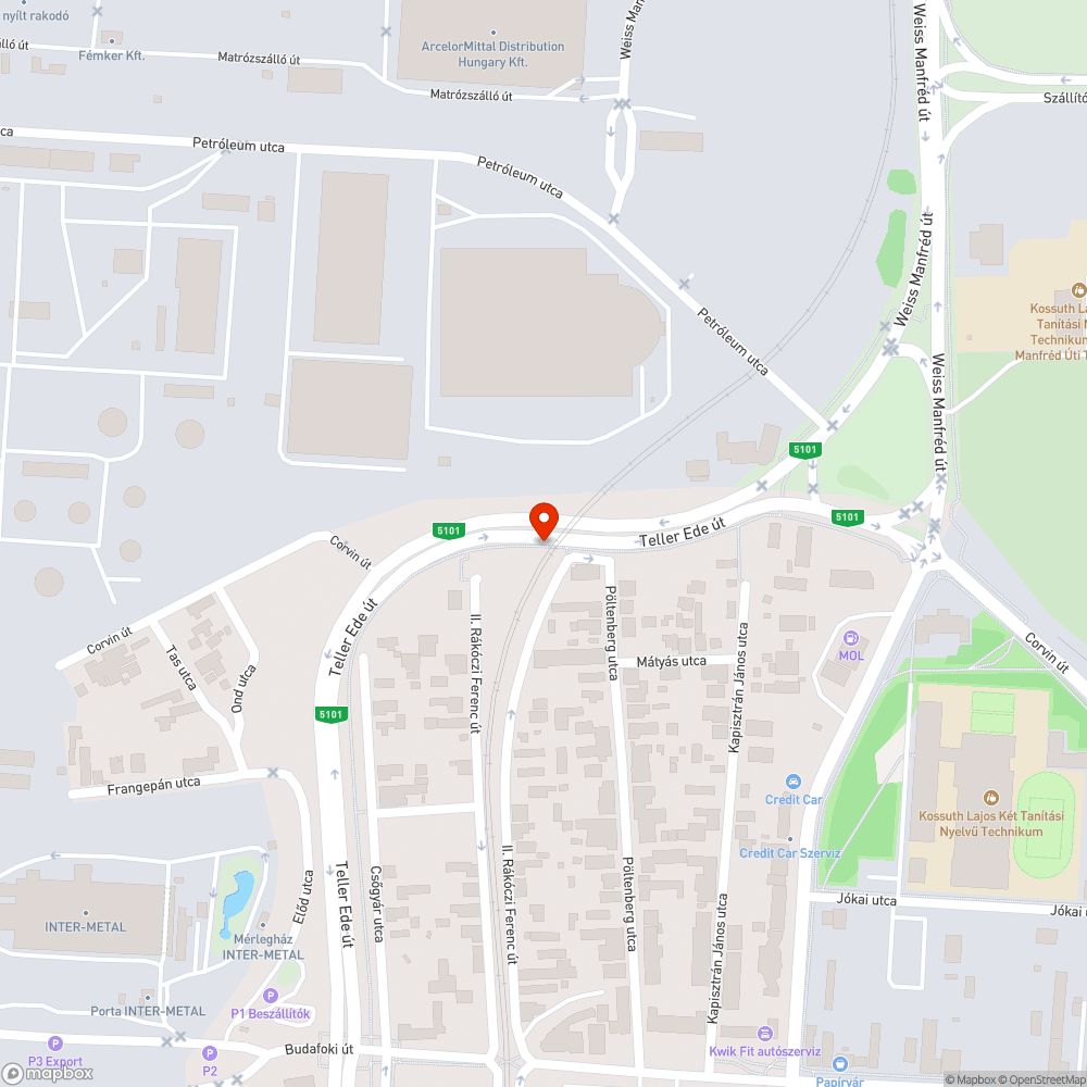 A szokásos hulladéklerakás a Teller Ede úton bejelentés helye