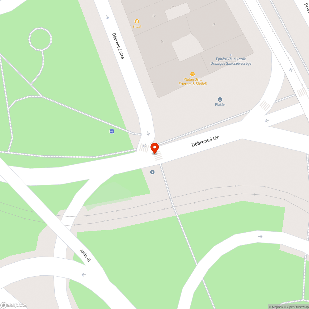 Nem bekapcsolt gyalogoslámpa bejelentés helye