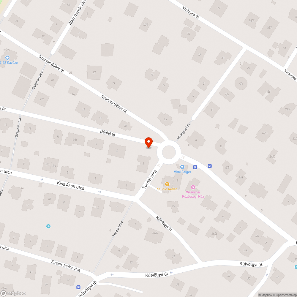 Kidőlt, otthagyott tábla bejelentés helye