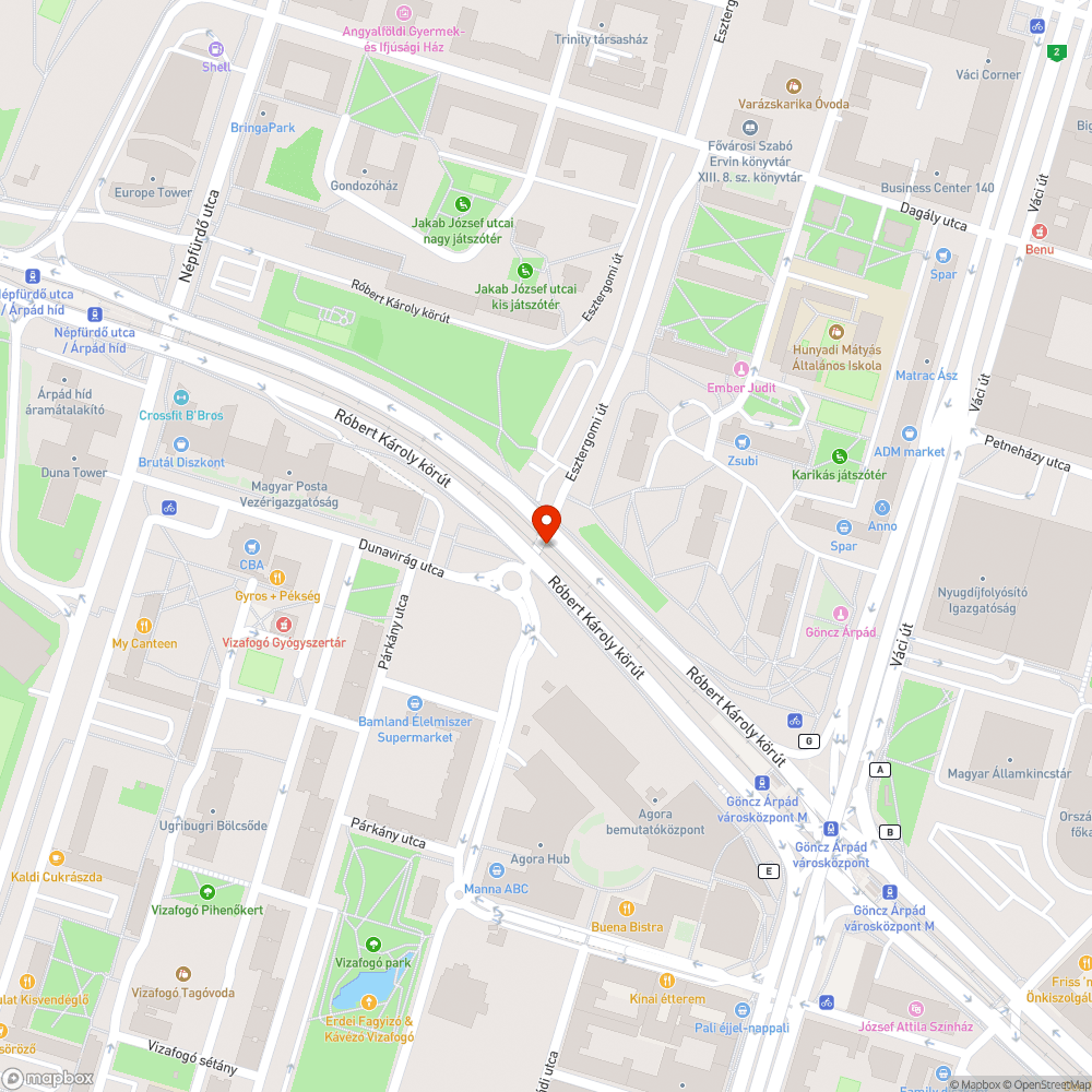 Galambürülék bejelentés helye