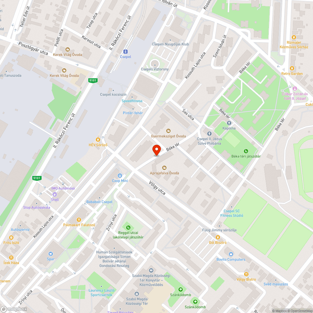 Graffiti bejelentés helye