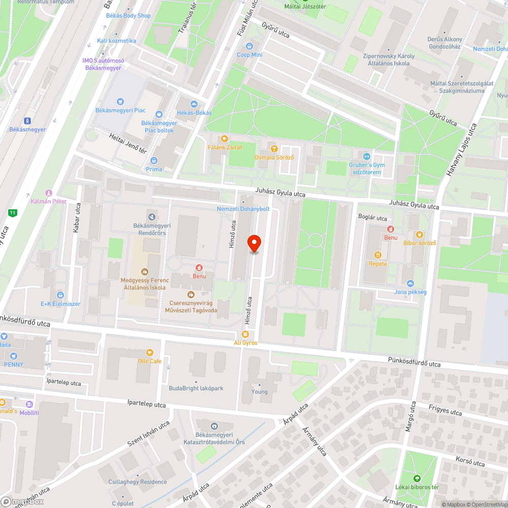 Eldugult víznyelő bejelentés helye