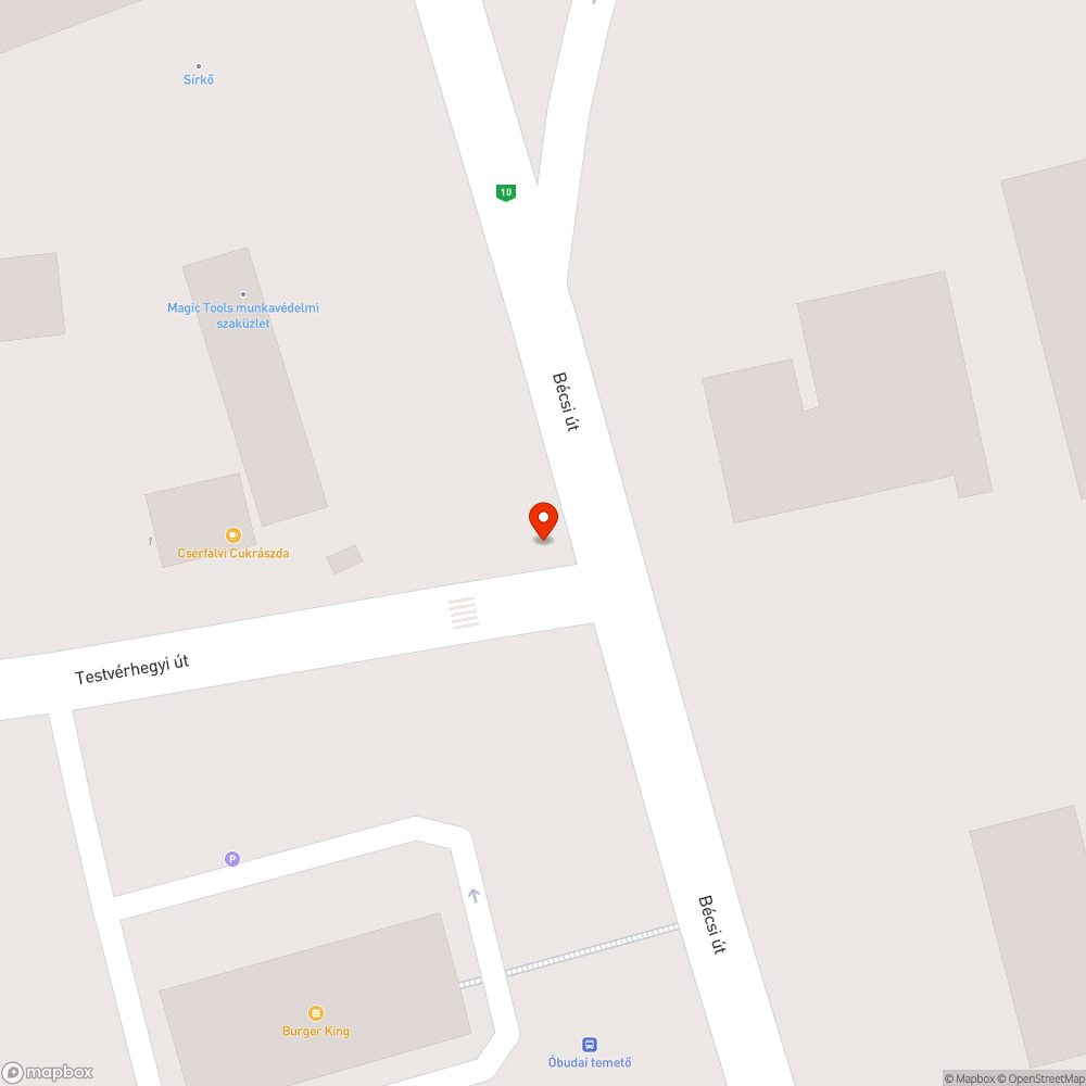 Hiányzó fényterelők bejelentés helye