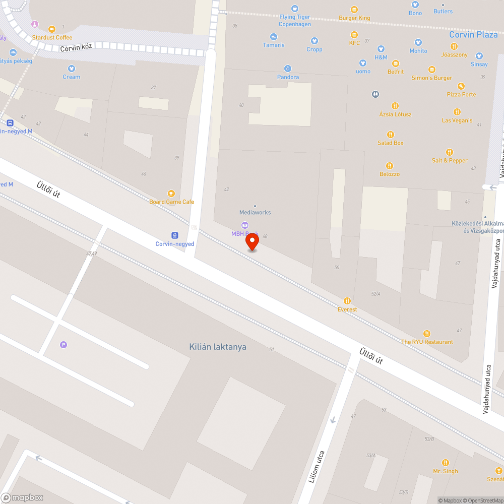 Augusztusi karácsonyfa bejelentés helye