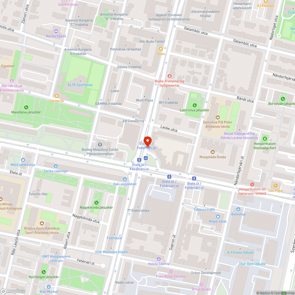 Megsüllyedt fedlap bejelentés helye