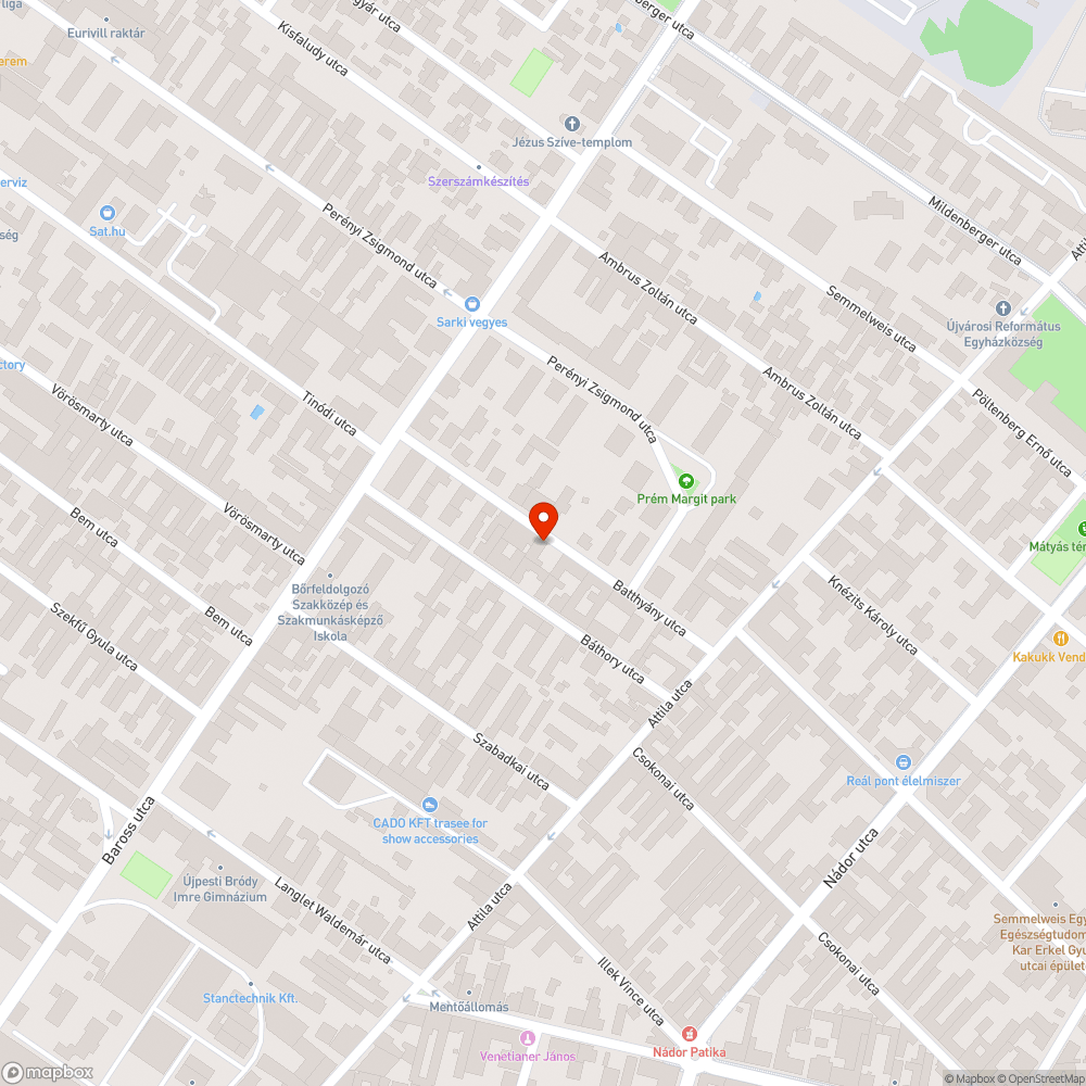 Villanyoszlop melletti támfa kidőlt bejelentés helye