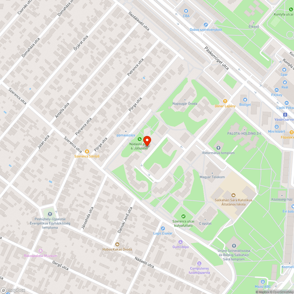 Kiszáradt fák bejelentés helye